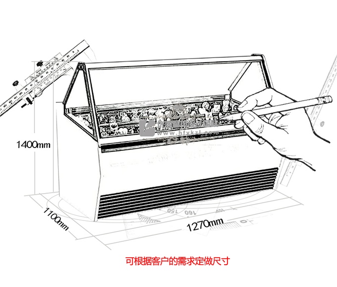 17BQ-A1迈动冰款淇淋展示柜