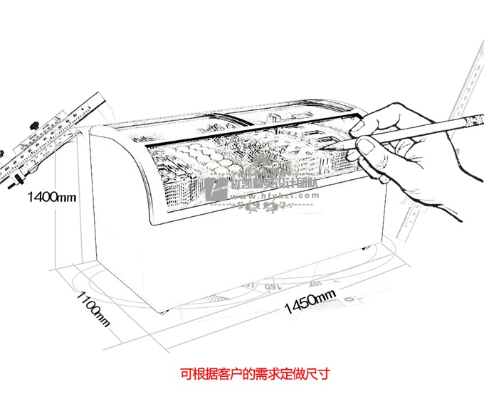 17BQ-B1经济节能型淇淋展示柜9