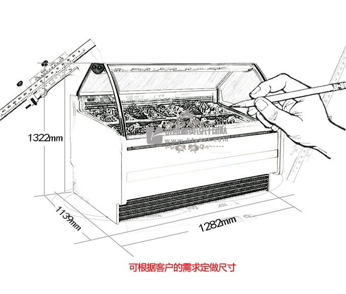 17BQ-C2经济节能型淇淋展示柜