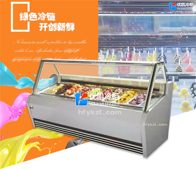 17BQ-D2单排淇淋展示柜