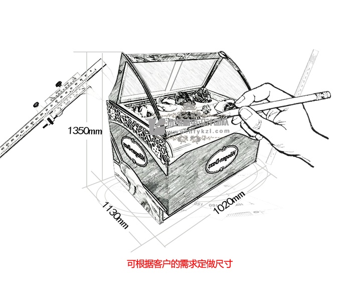 BQ-C型哈根达斯冰淇淋展示柜（畅销产品）