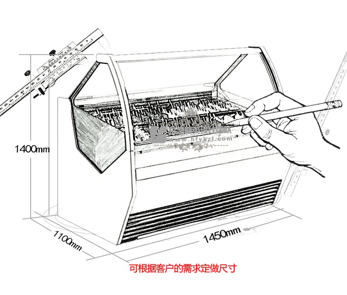 BQ-KM型冰淇淋展示柜（畅销产品）