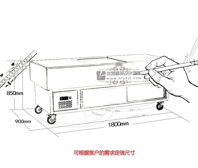 不锈钢海鲜柜（畅销产品）