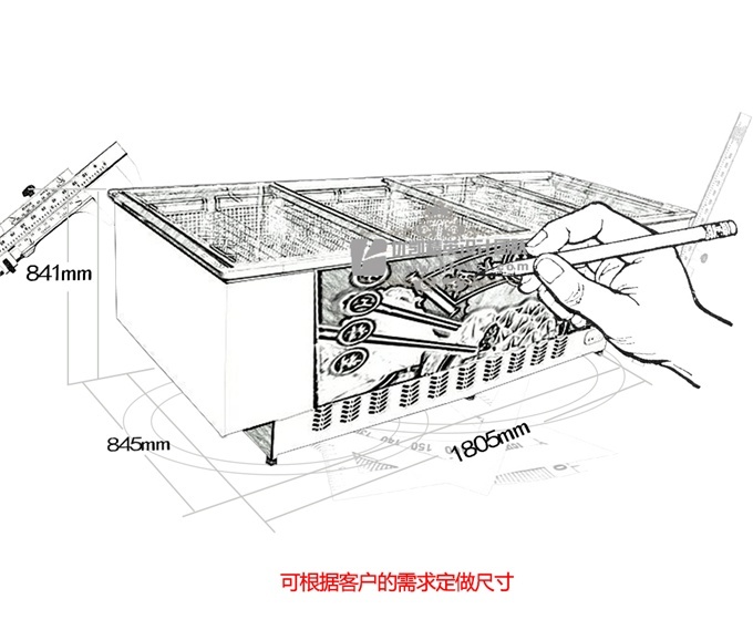 商超冷冻食品推广岛柜（畅销产品）