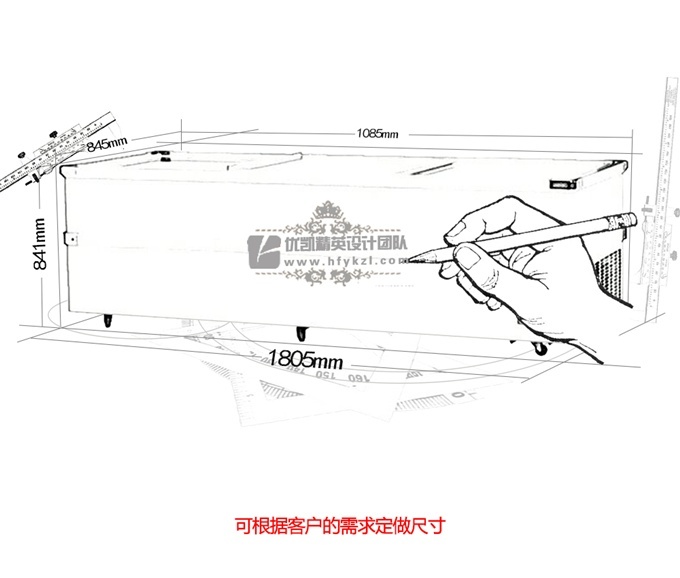 欧式大岛柜（加深）