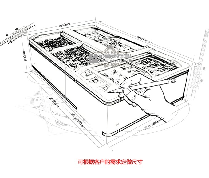 【产品名称】：DG-B型组合岛柜（厂长推荐）