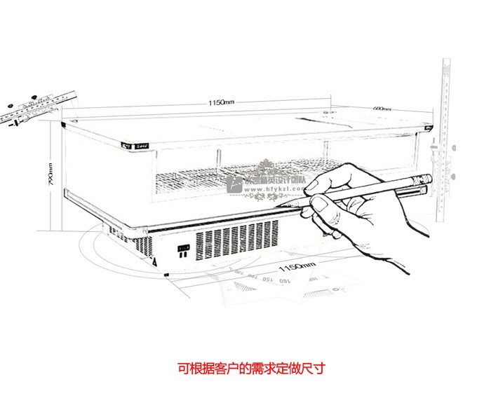 LD-C型视窗岛柜（畅销产品）