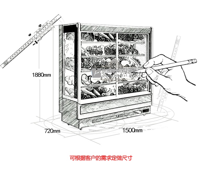 SG-LA型水果保鲜柜（畅销产品）