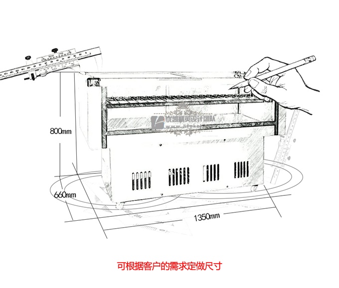 PT-A型视窗熟食柜（畅销产品）