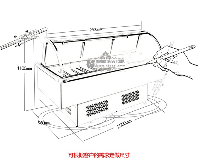 SS-C型直冷熟食柜