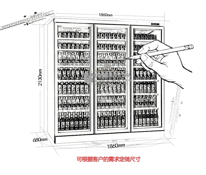 三门便利店饮料展示柜（外置压机）-分类页面