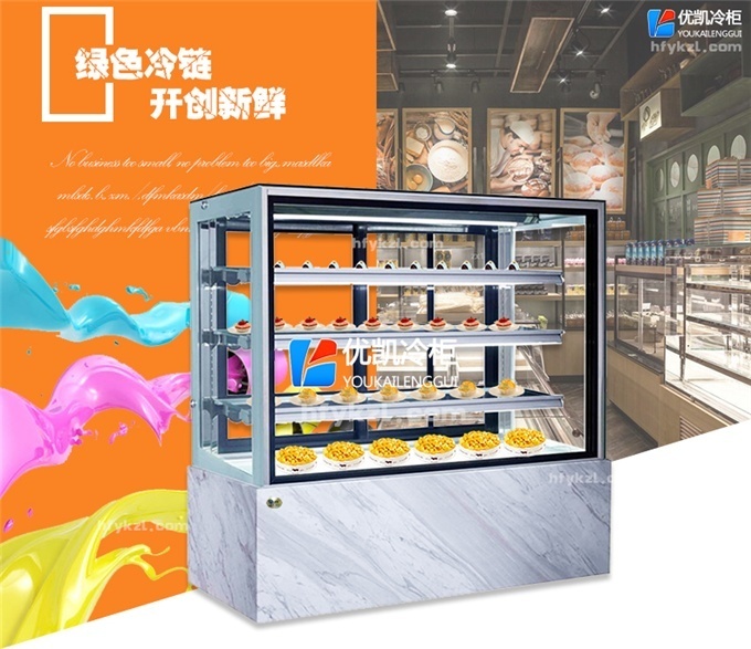 优凯-VIP-LGA3加高立式蛋糕冷藏柜