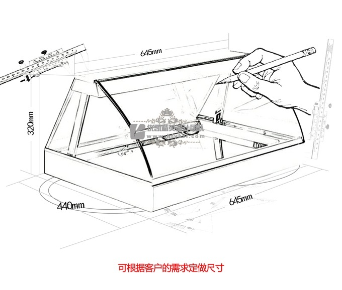 DT-C型台式蛋挞柜