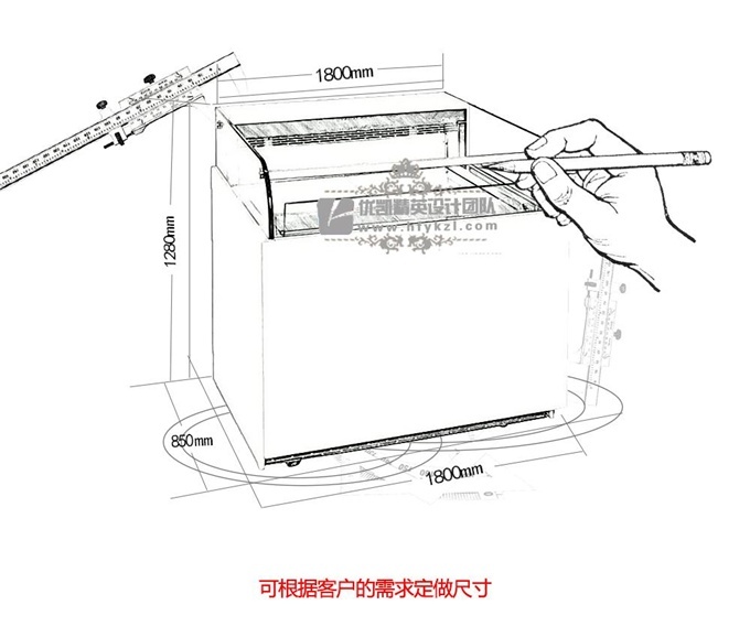 KF-BC敞开卧式三明治蛋糕柜