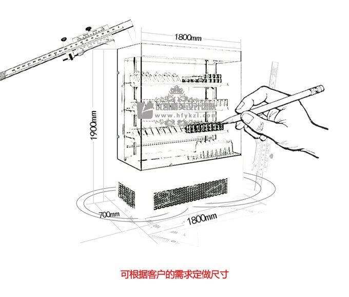 SMZ-LA型立式三明治蛋糕柜