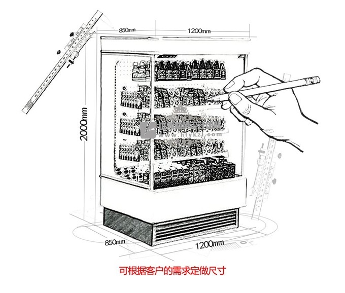 BL-HR便利店风幕柜