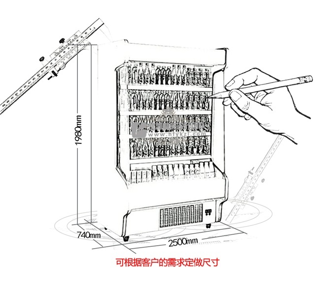 LF-AR型便利店风幕柜