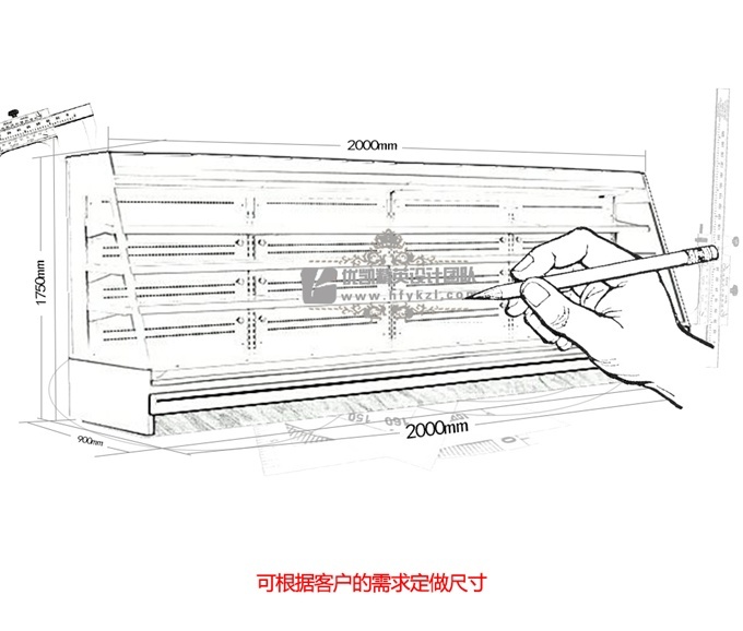 LF-T型风幕柜