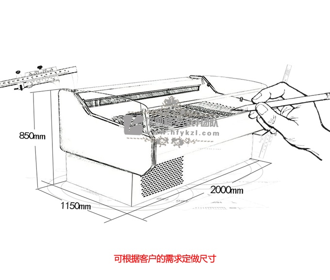 XR-F型冷鲜肉柜