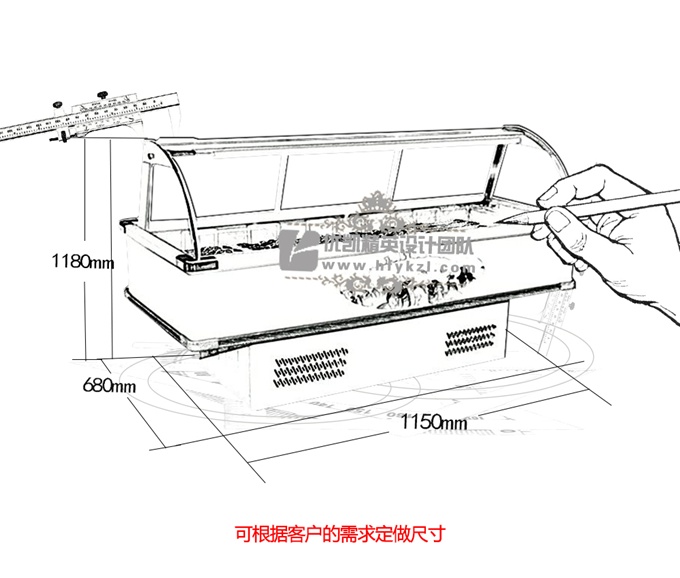 XR-G型鲜肉柜